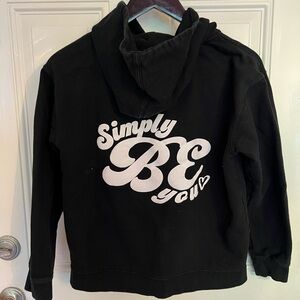 SimplyBE Dancewear YL Zipper Hoodie.